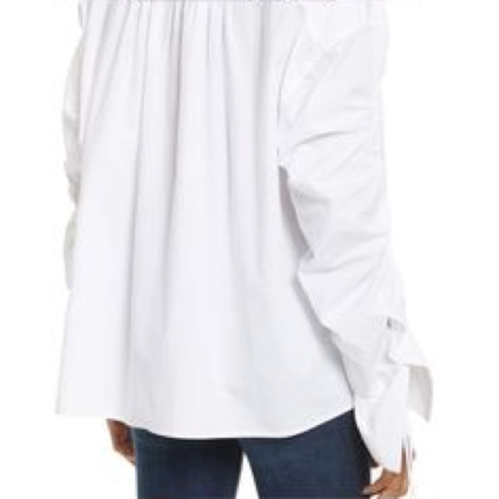 NWT Free People Button Down Blouse - Picture 3 of 6